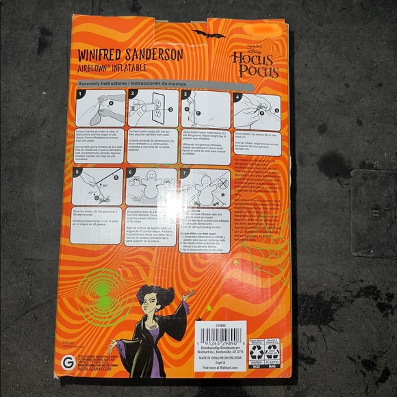 Disney Other Disney Hocus Pocus Winifred Sanderson Inflatable